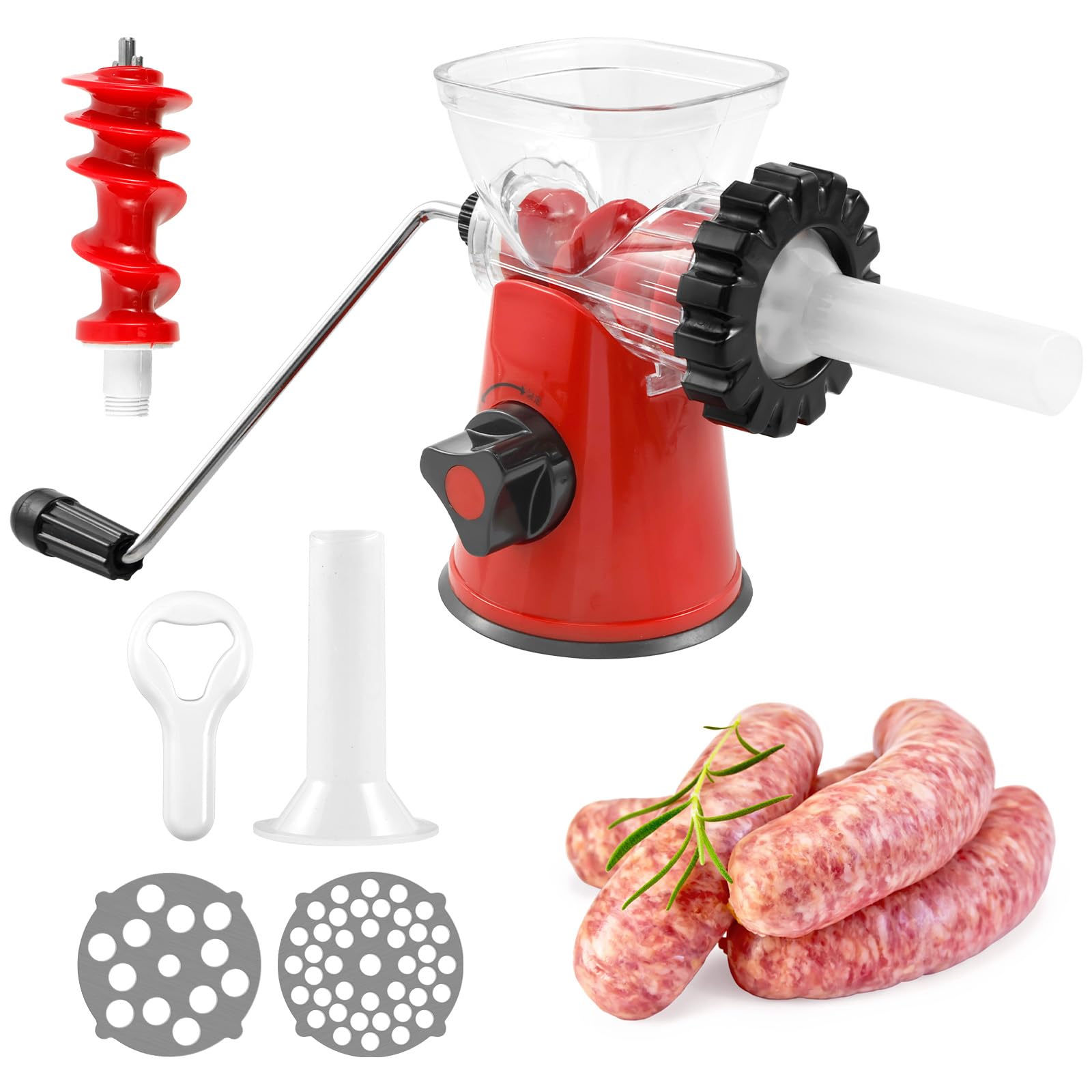 Amazon | Powanfity ミンサー 挽き肉 手動肉挽き器 肉 ミンサー